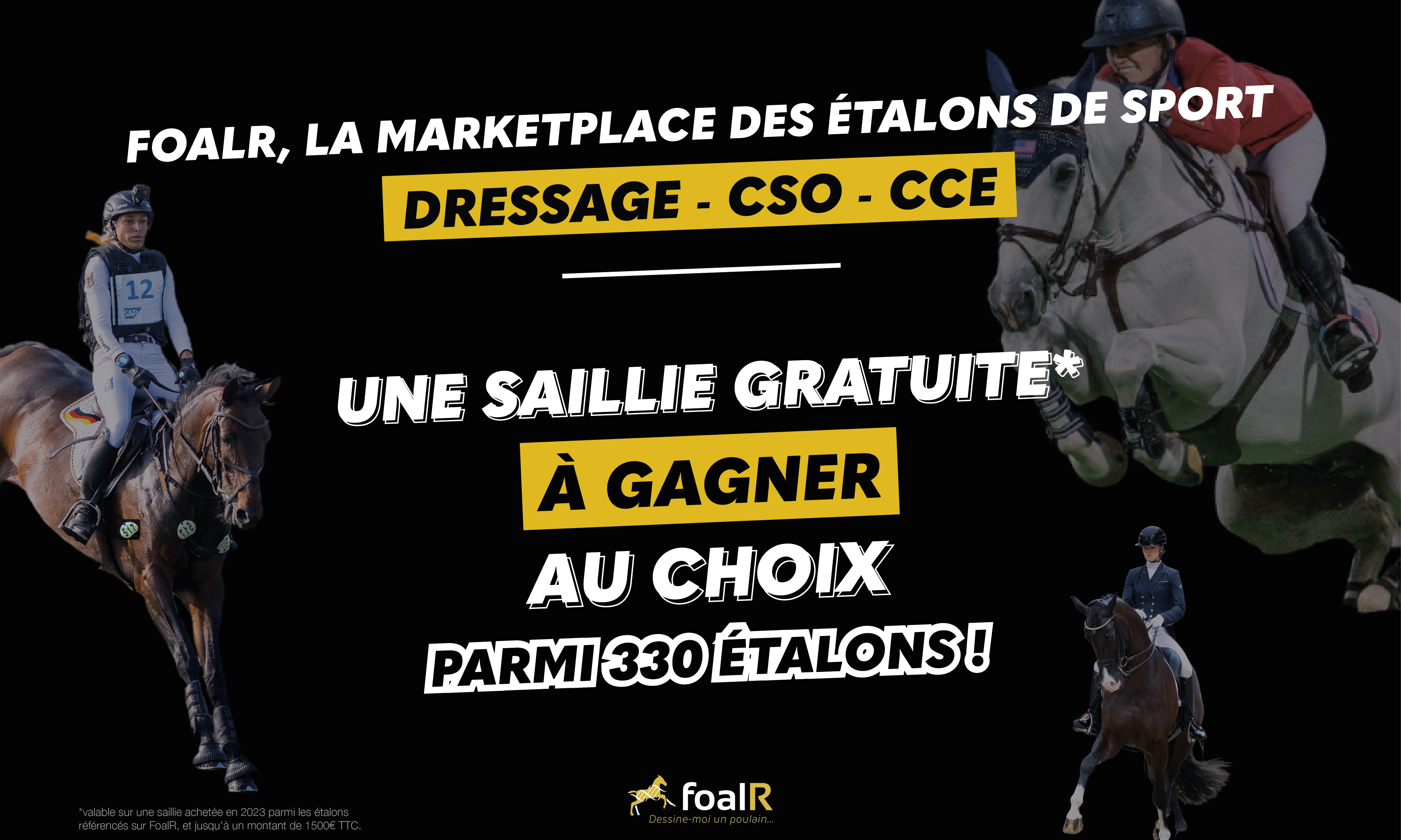 Gagnez une saillie gratuite